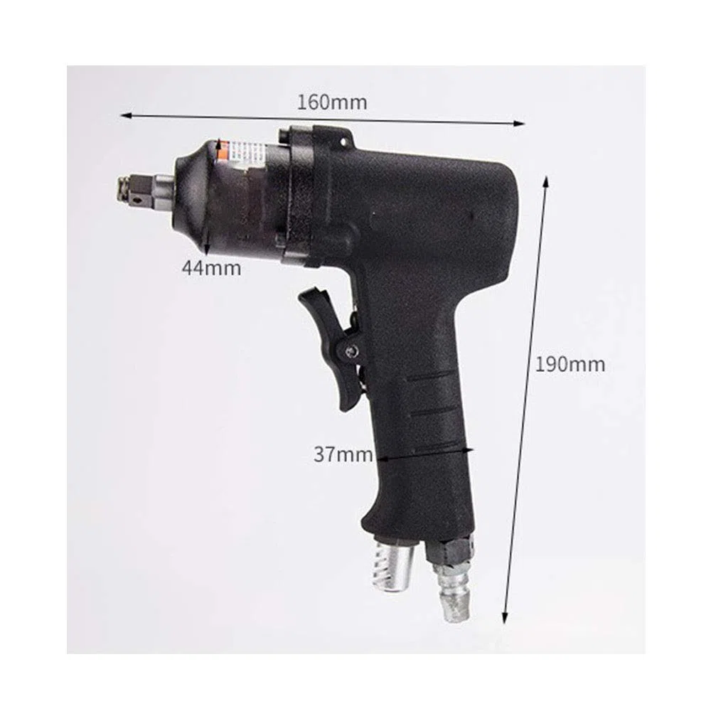 Herramientas neumáticas De Mano Mini Llave del Aire, 3/8 Llave del Aire reparación de automóviles Herramienta