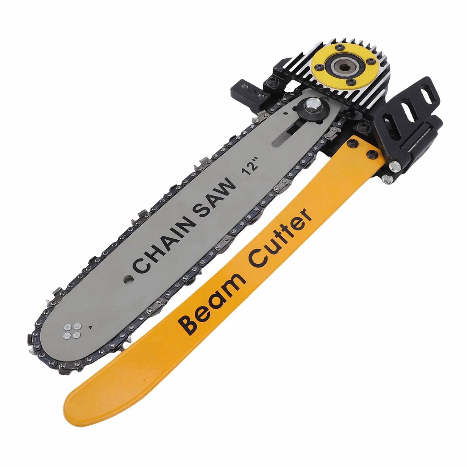 Fafeicy Cortador de Vigas, Extiende la Profundidad de Corte de 2,5 a 12 Pulgadas con Capacidad de 8 Pulgadas a 45 Grados, para Sierra Circular con Tornillo sin Fin de 7,25 y 8,5