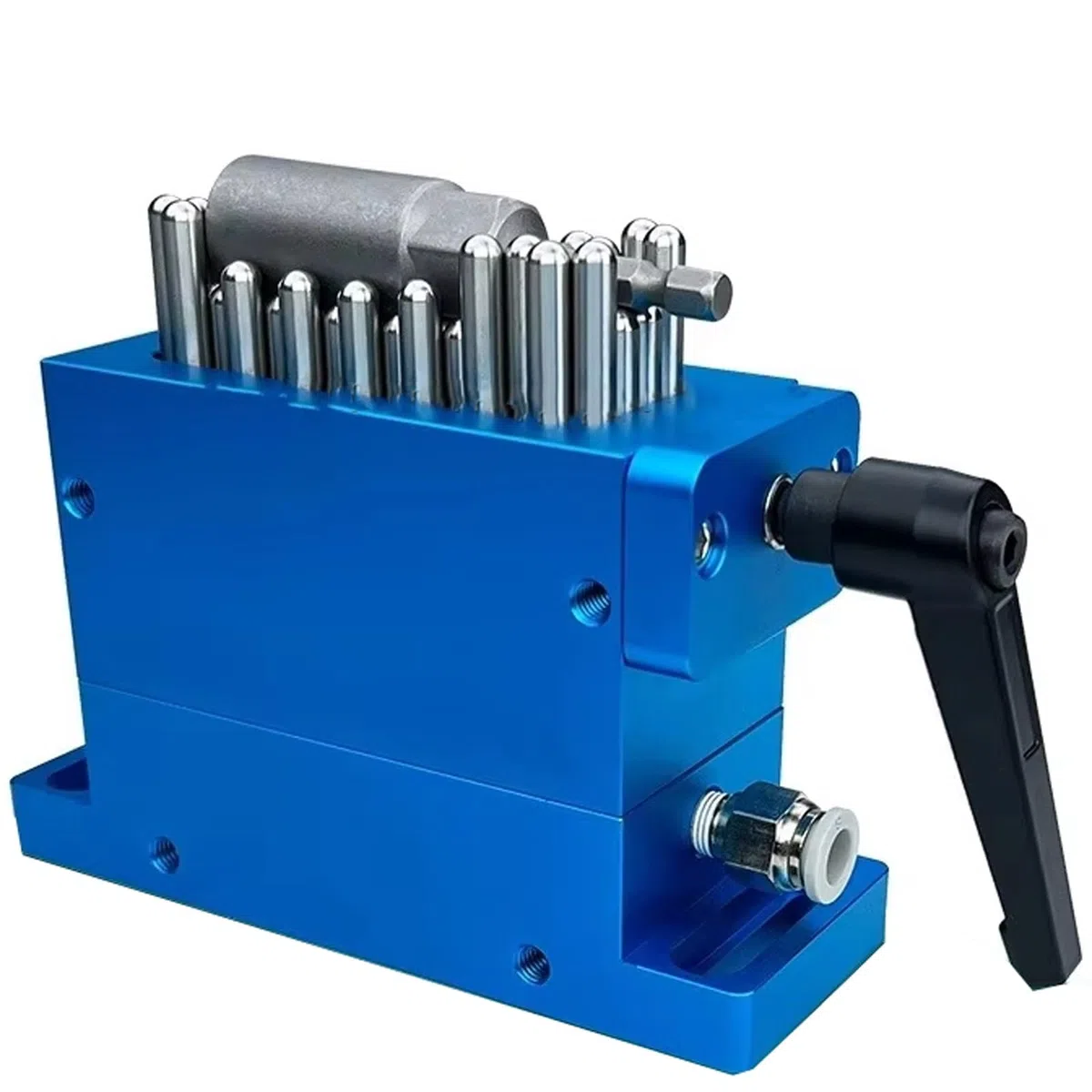 Abrazadera de garra flexible CNC, 30 x 79 mm, agujas de acero inoxidable 304 (21 mm), capacidad de carga de 200 kg, ideal para máquinas de marcado láser CNC