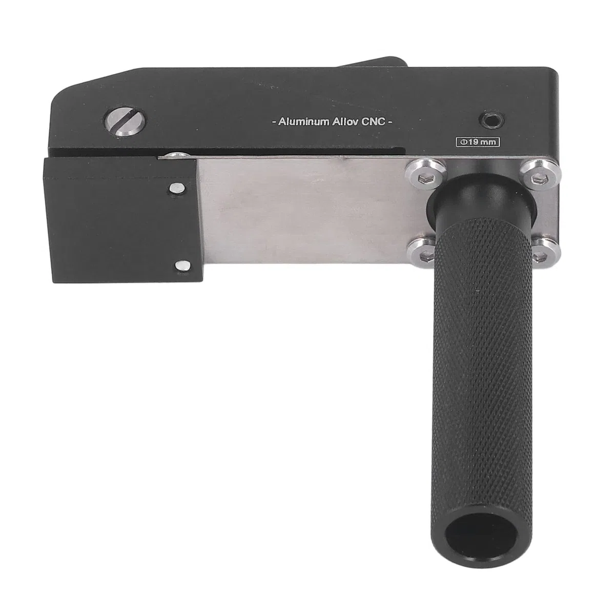 Abrazadera de acción rápida, presión Ajustable, Aluminio, portátil y Resistente, Ideal para Trabajos de carpintería y metalurgia (19 mm)