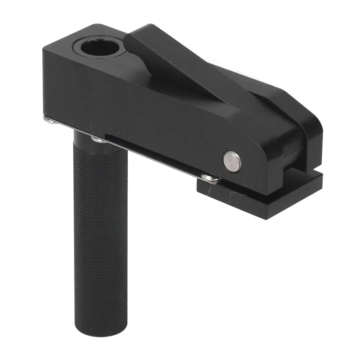 Abrazadera de acción rápida, presión Ajustable, Aluminio, portátil y Resistente, Ideal para Trabajos de carpintería y metalurgia (19 mm)