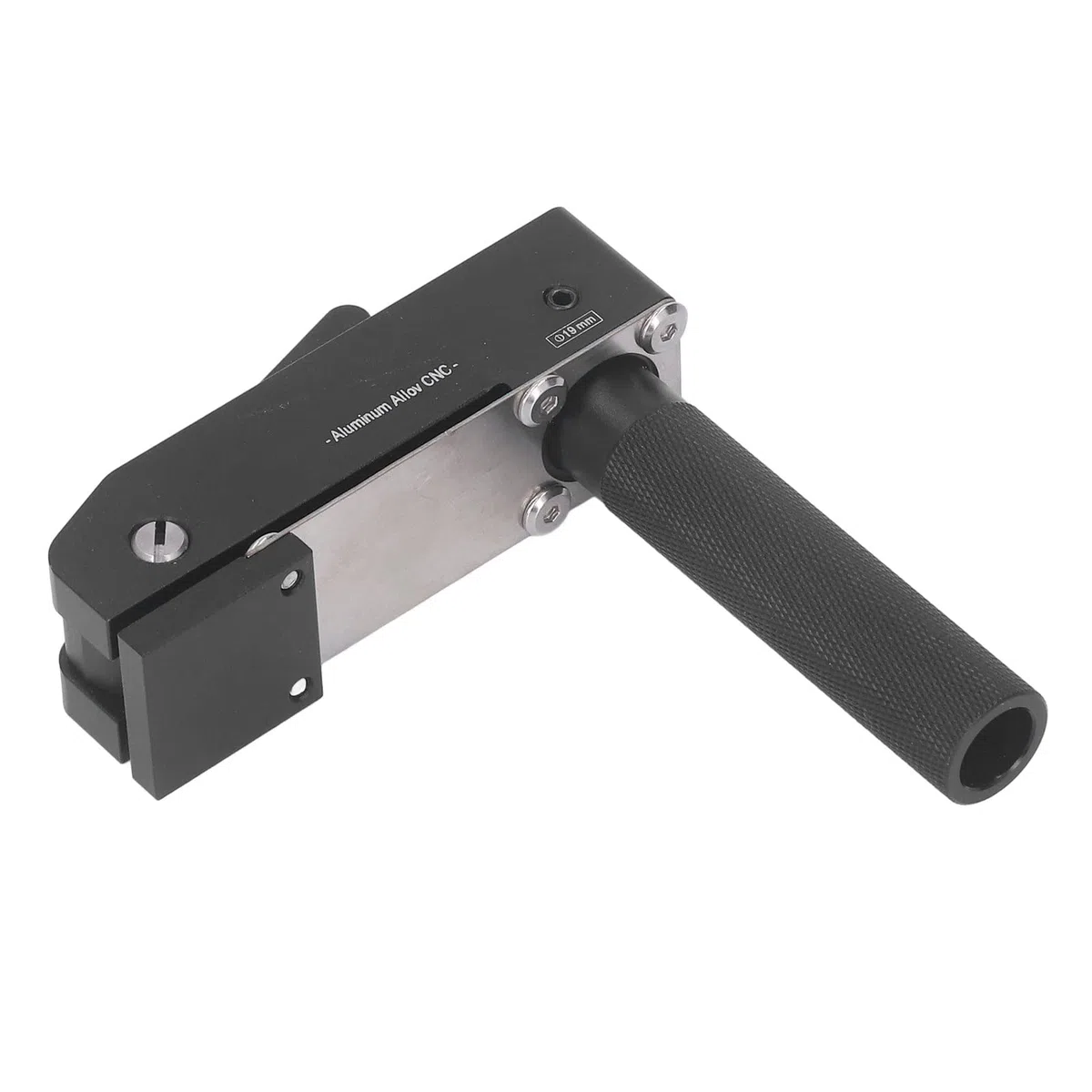 Abrazadera de acción rápida, presión Ajustable, Aluminio, portátil y Resistente, Ideal para Trabajos de carpintería y metalurgia (19 mm)
